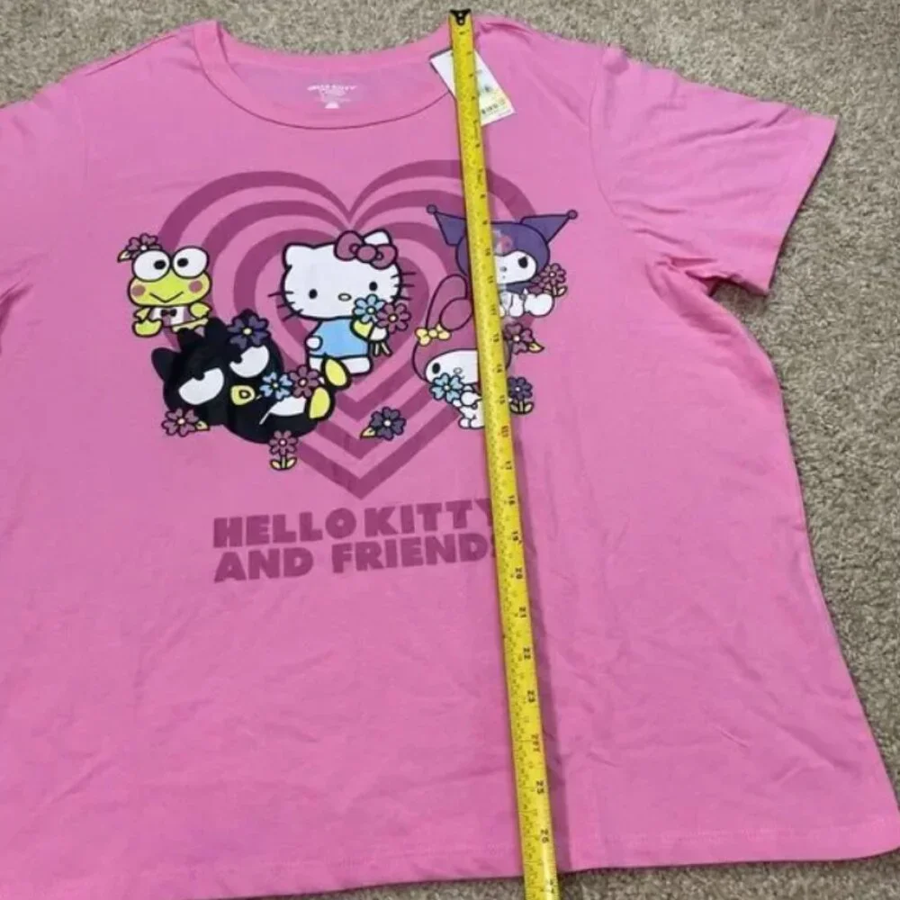 vintage Hello Kitty And Friends Sanrio Women's 2XL 2024‎ Pink NEW